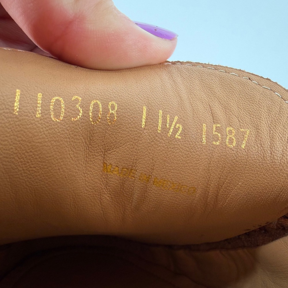 Alan Payne Mens Tan Como Perforated Suede Driving Loafers Bit Detail 11.5 10308 - Picture 13 of 13